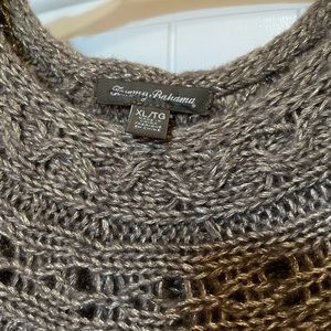 Tommy Bahama xl brown/tan  sweater